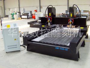 重庆万州区双头立体多功能石材雕刻机HW-1325-2Z